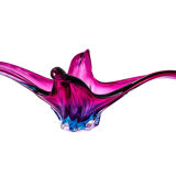 Murano XXL Coupe 50cm - Sommerso Amethyst & Turquoise - Vintage Design