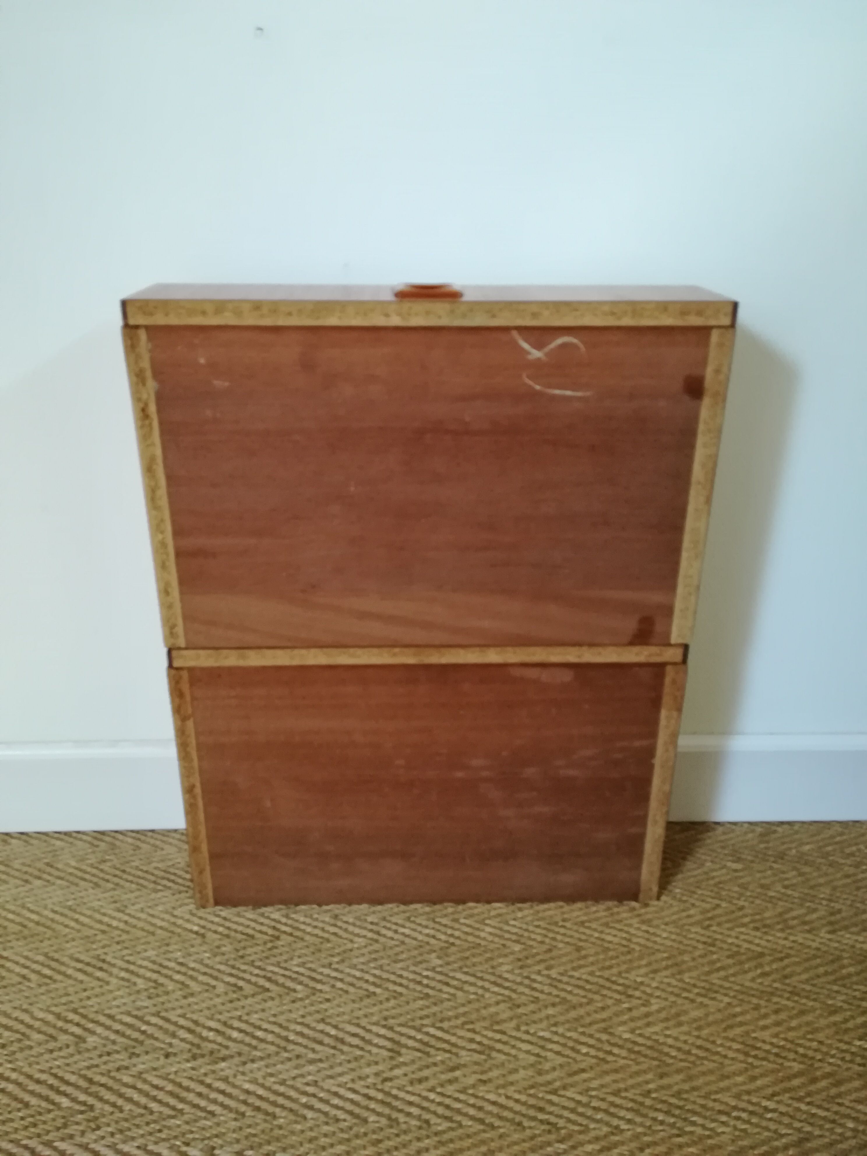 Pair of wall bedside tables