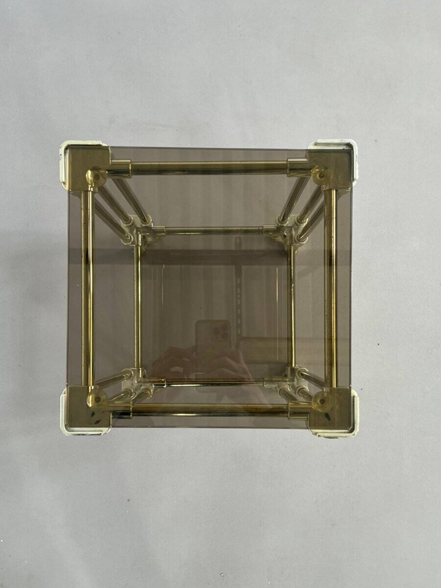 Brass and Glass End Column, 1970s