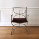 Fauteuil Curule, Maison Jansen, 1970