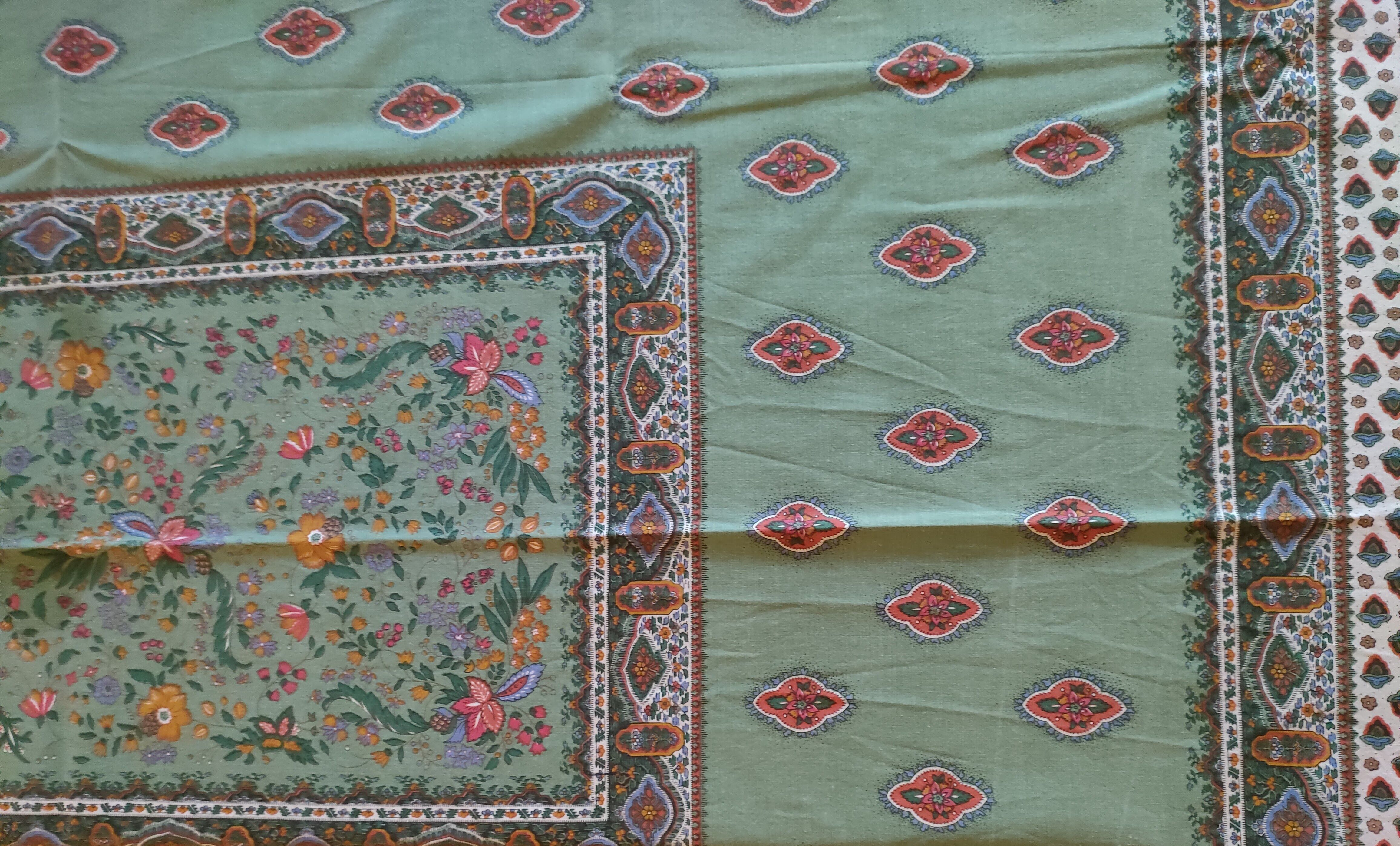 Nappe coton imprimé provençal 140 x 260