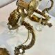 Paire d’appliques en bronze