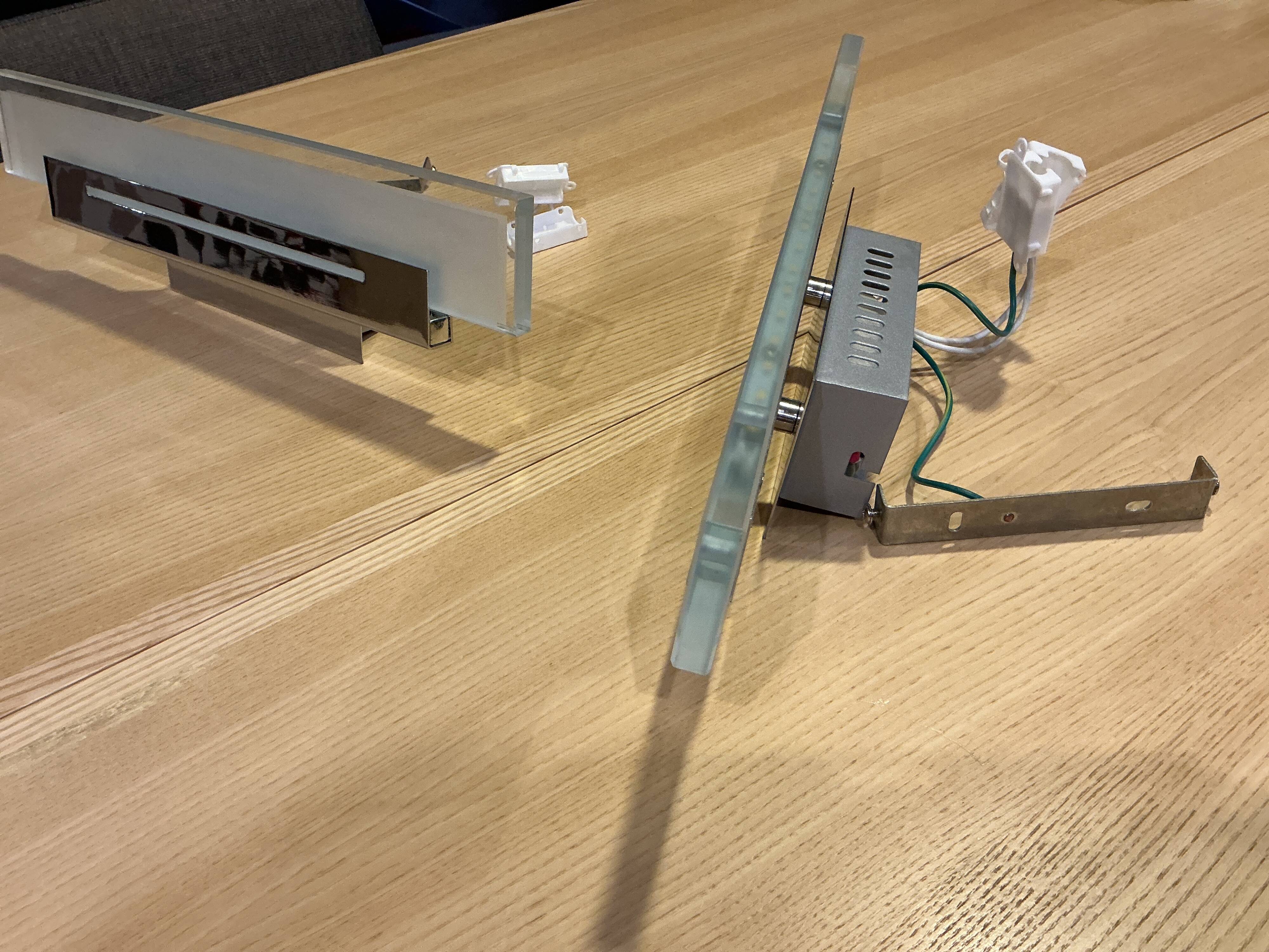 Pair of vintage wall sconces