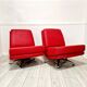 Breeze swivel chair pair in Mid-Century style by Cajus Maelum for Fjords.