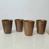 Tasses en grès Digoin