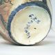 Handpainted porcelain Art Nouveau table lamp by Großherzoglichen Keramik-Manufaktur Darmstadt, 1930