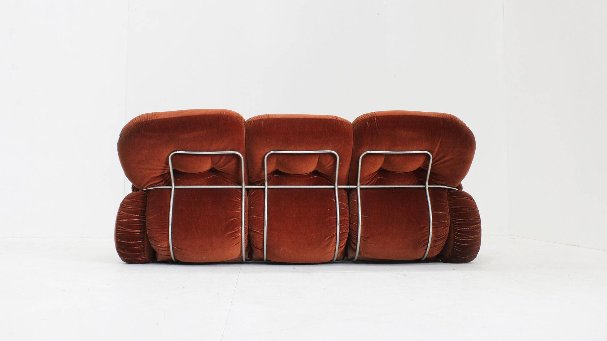 Vintage Okay sofa by Adriano Piazzesi, Italy 1970s