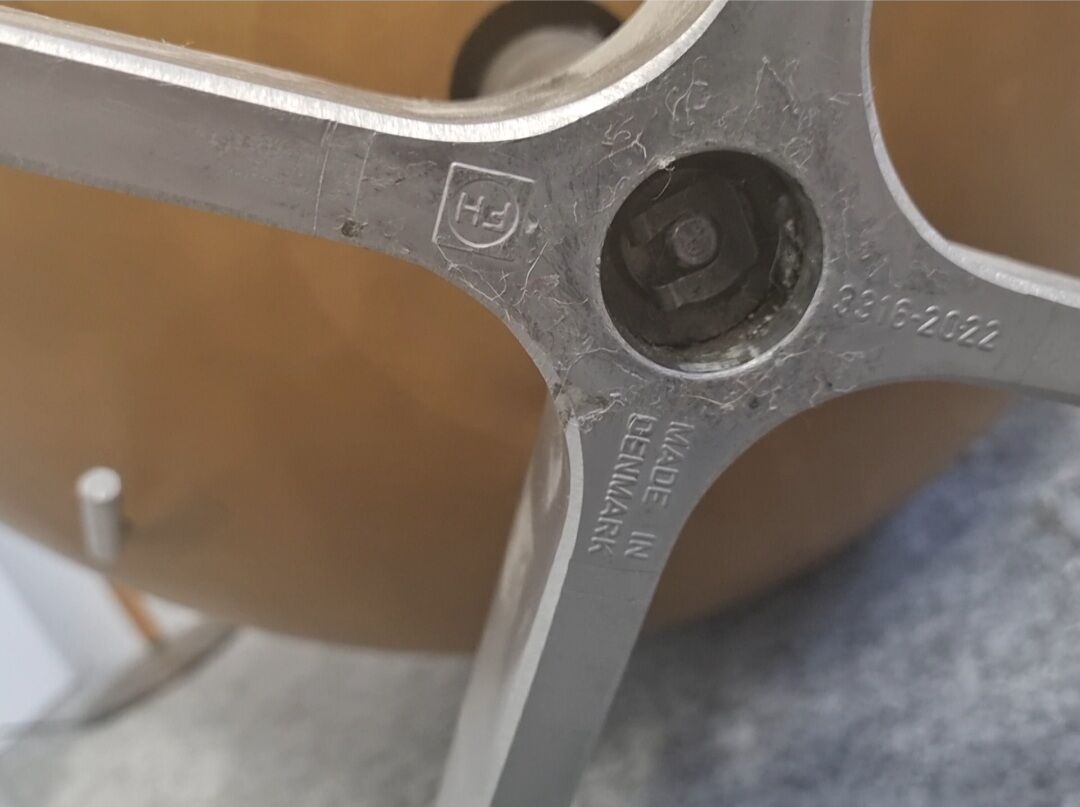 Pair Arne Jacobsen Egg chair by Fritz Hansen