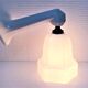 Wall lamp Art Deco opaline porcelain years 20-30