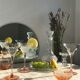 Set of 8  Luminarc Rosaline cocktail glasses