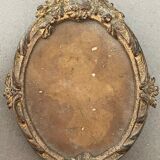 Old frame photo brass nineteenth