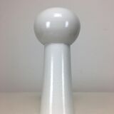 Scandinavian modernist vase, white ceramics