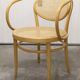Fauteuil Thonet 210 R cannage couleur miel