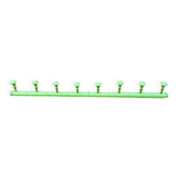 Large coat rack with 8 hooks