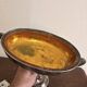 Antique Oval Basket Bowl Neo-Renaissance Silver-Plated Metal 19th Century