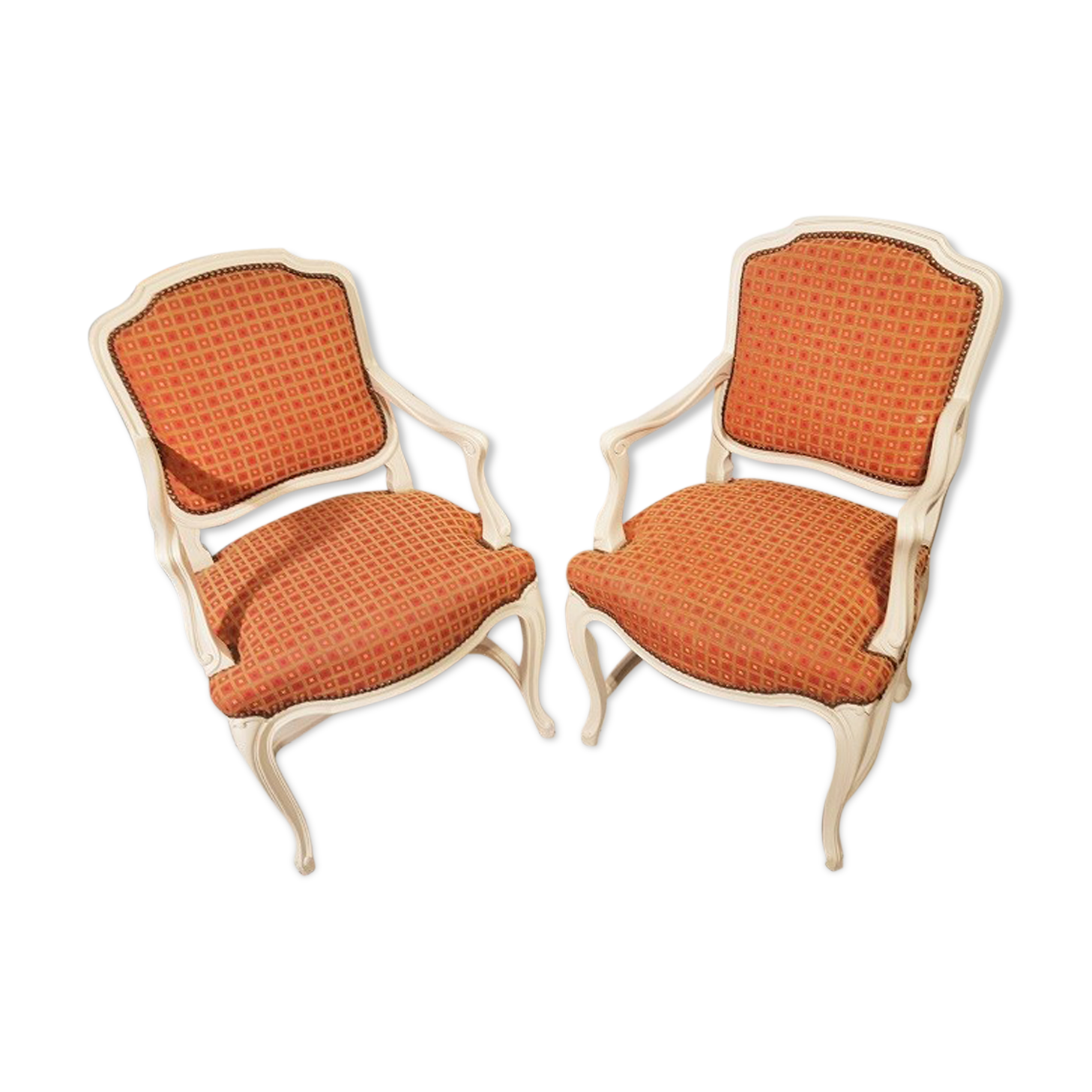 pair of Louis XV armchairs