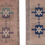 Small Distressed Turkish Rugs, 1970s, Set of 2 46 x 98 - 45 x 87 cm