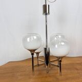 4-light chandelier by Sciolari from the 70s