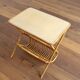 Magazine holder bamboo wood and rattan 1960s
