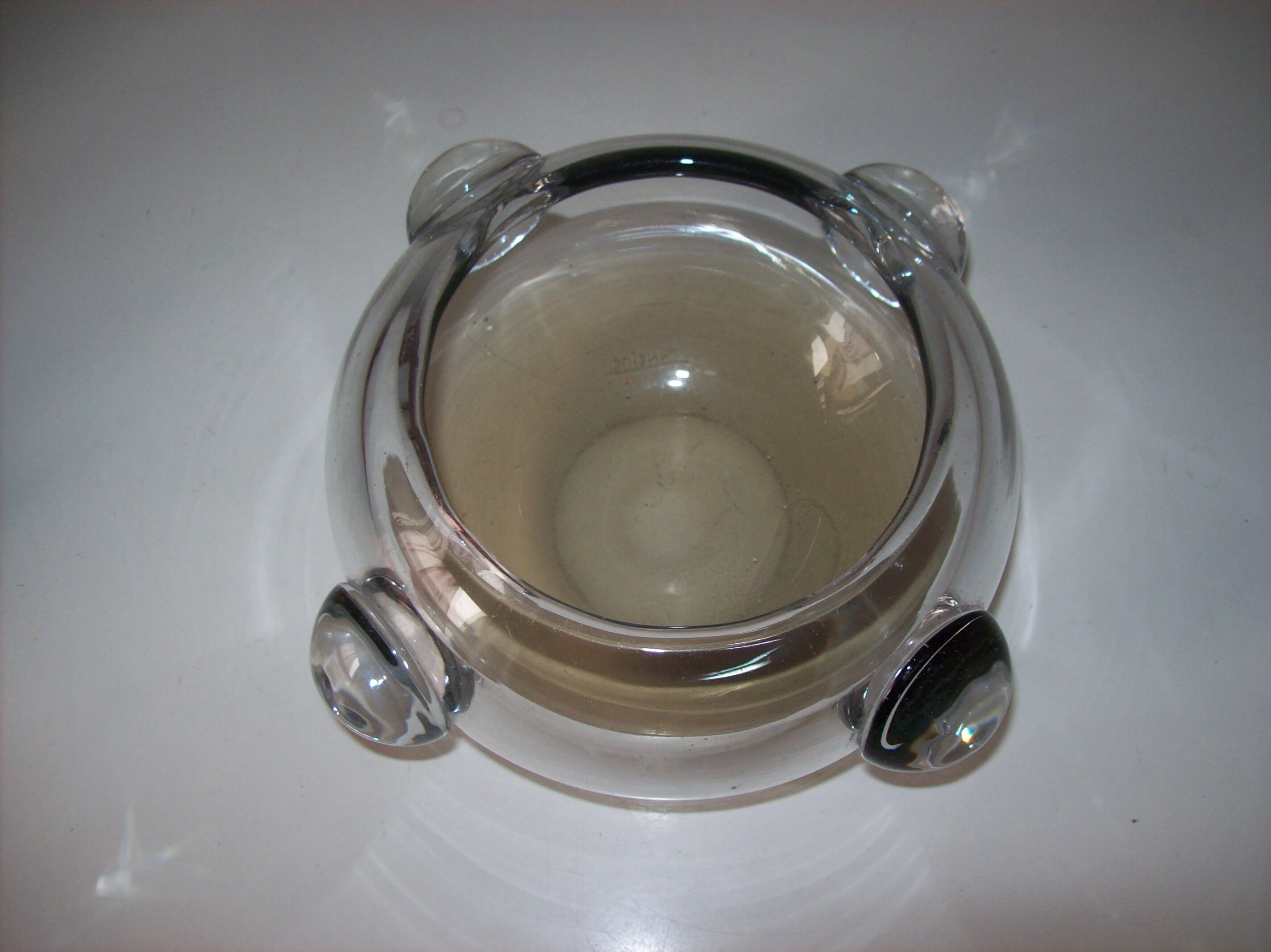 Schneider crystal vase