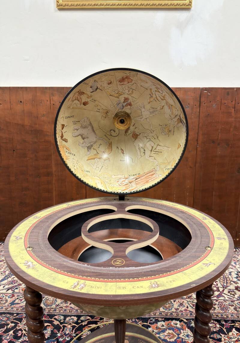 Bar Globe au sol italien classique Zoffoli