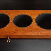 SK661 Cocktail Cabinet and Bar Stools by Johannes Andersen for Skaaning & Son 1960s