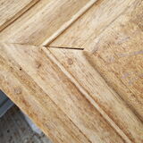 XIX old door with its frame