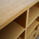 Ash bookcase, Danish design, 1960s, manufactured by SKM