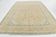Sky Blue Hand Knotted Antique Vintage Persian Tabriz Rug, 293x407 Cm