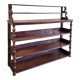 Etagère d'applique en acajou
