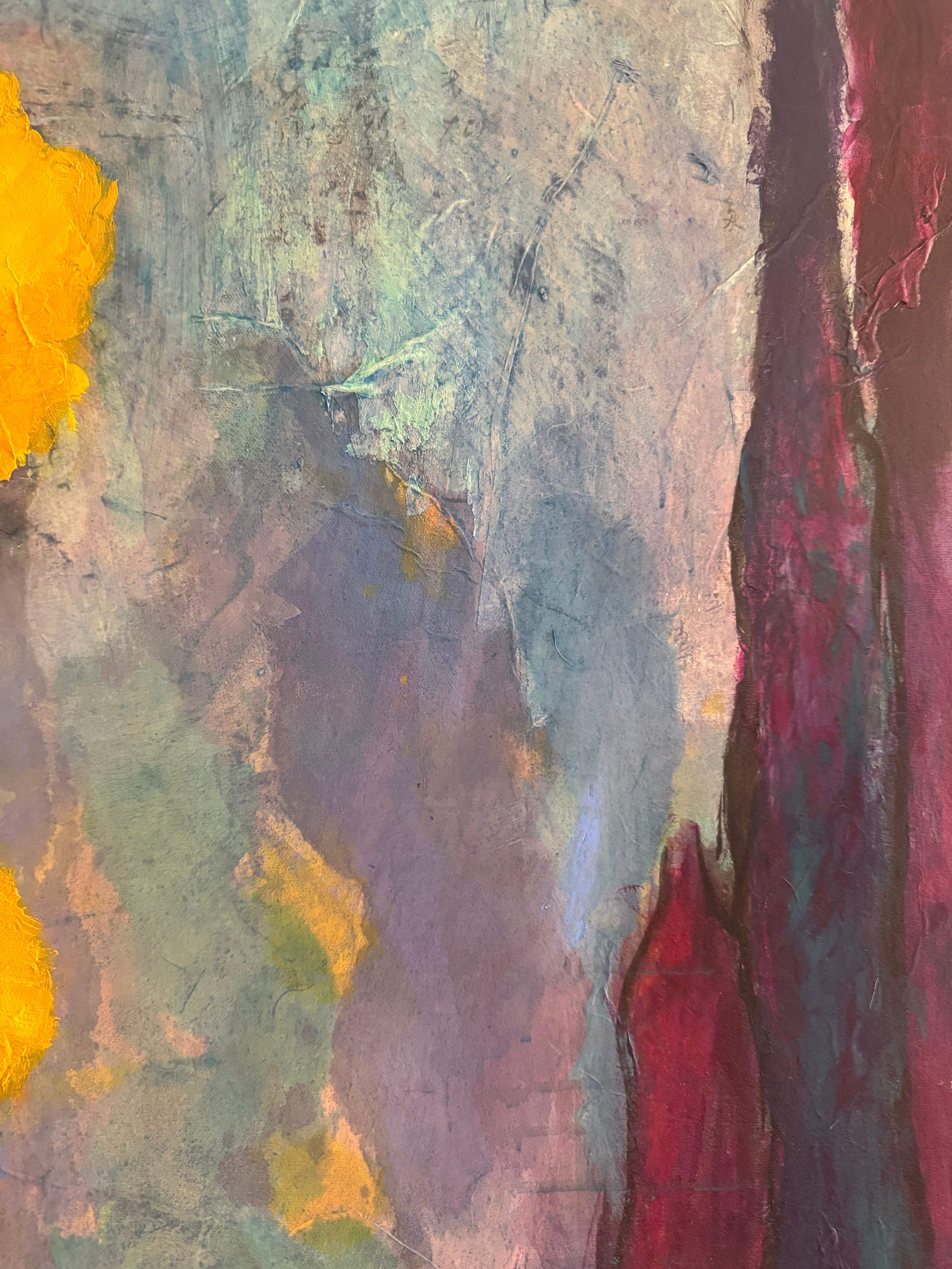 Tableau"les cyprès" de wendy highbee