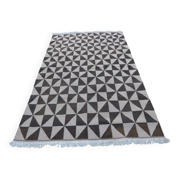 Tapis Kilim turc vintage tissé main