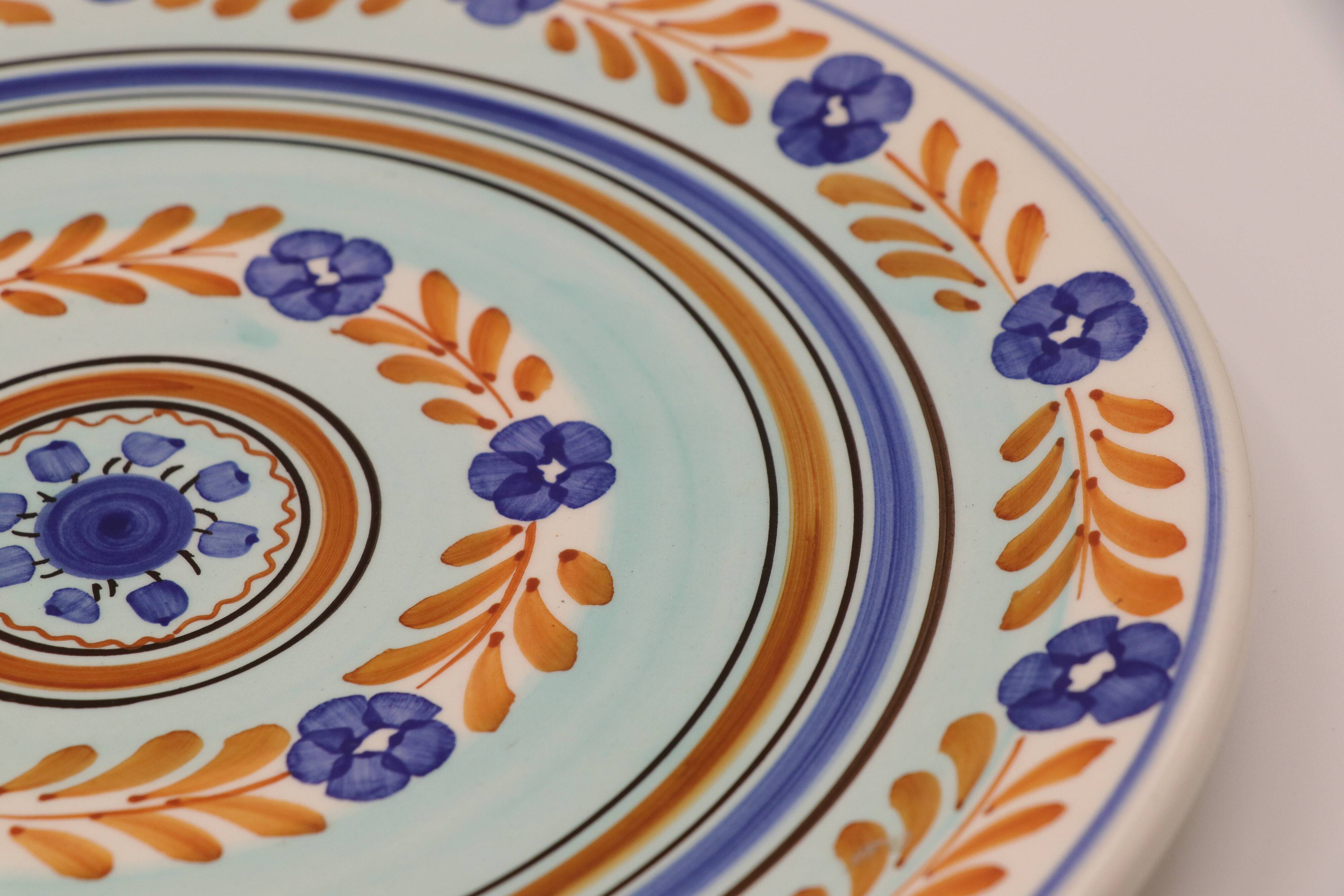 Capuani Vecchia Este ceramic decorative plate