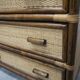 Rattan chest of drawers with 3 drawers