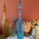 Large turquoise bottle