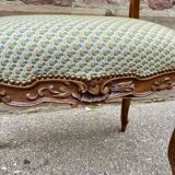 Small neo-classical castle bench LOUIS XV style 1920