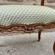 Small neo-classical castle bench LOUIS XV style 1920