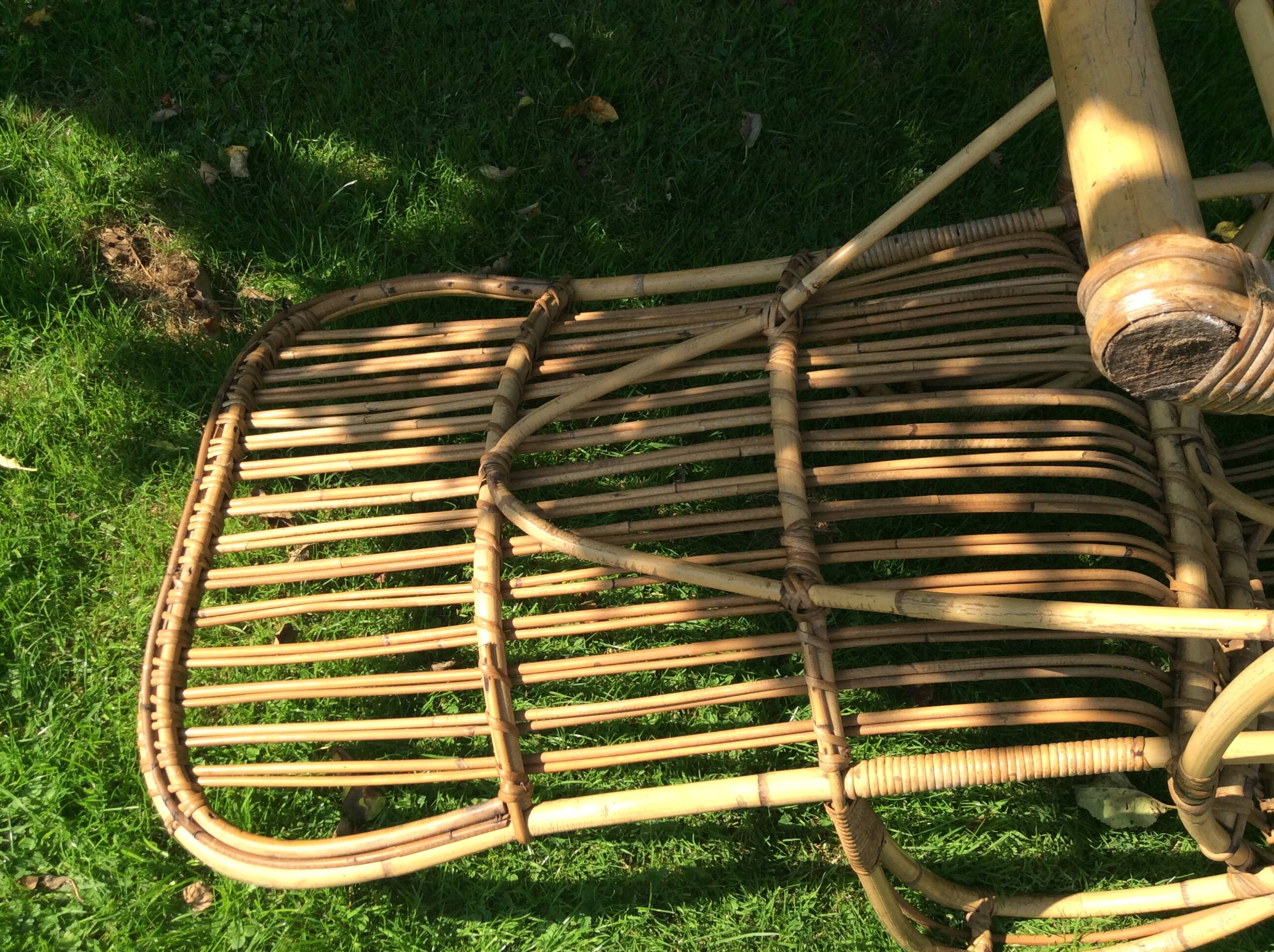 Rattan rocking chair