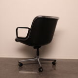 Executive office chair by Charles Pollock for Knoll - US - 1970's