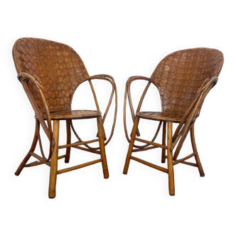 Pair of vintage armchairs