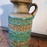 Large floor vase in ceramic Bay Keramik West Germany design 20th century