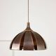 Vintage Italian Copper Colour Pendant Lamp, 70s