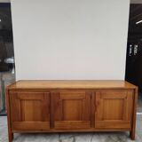 Maison Regain sideboard in Elm with 3 vintage doors