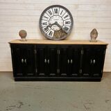 Enfilade de commerce meuble de métier 1930 en chene