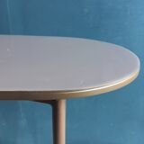 Old pink metal console