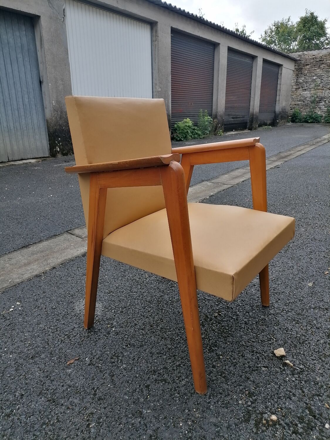 Vintage armchairs.