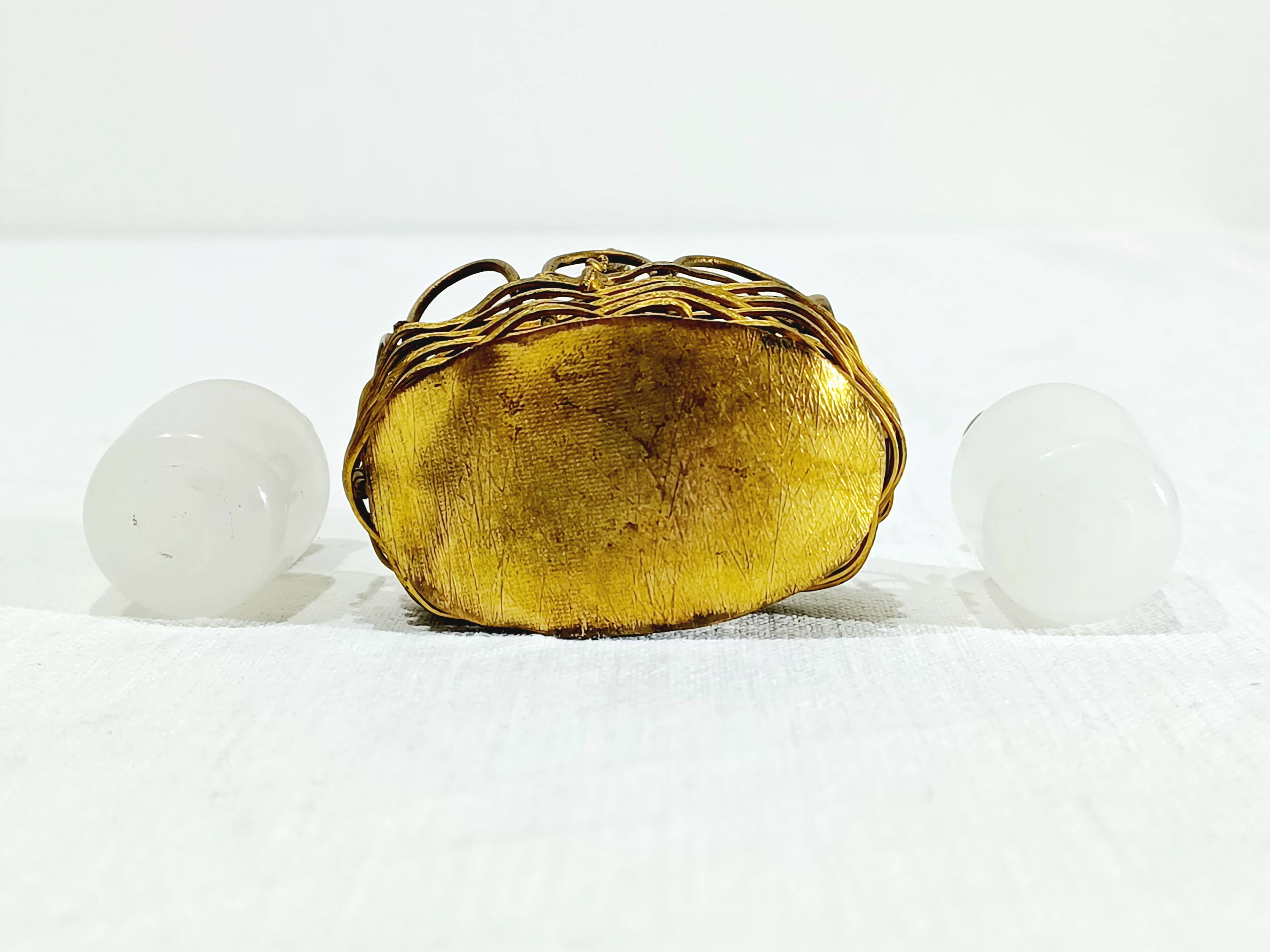 Pair of salt shakers