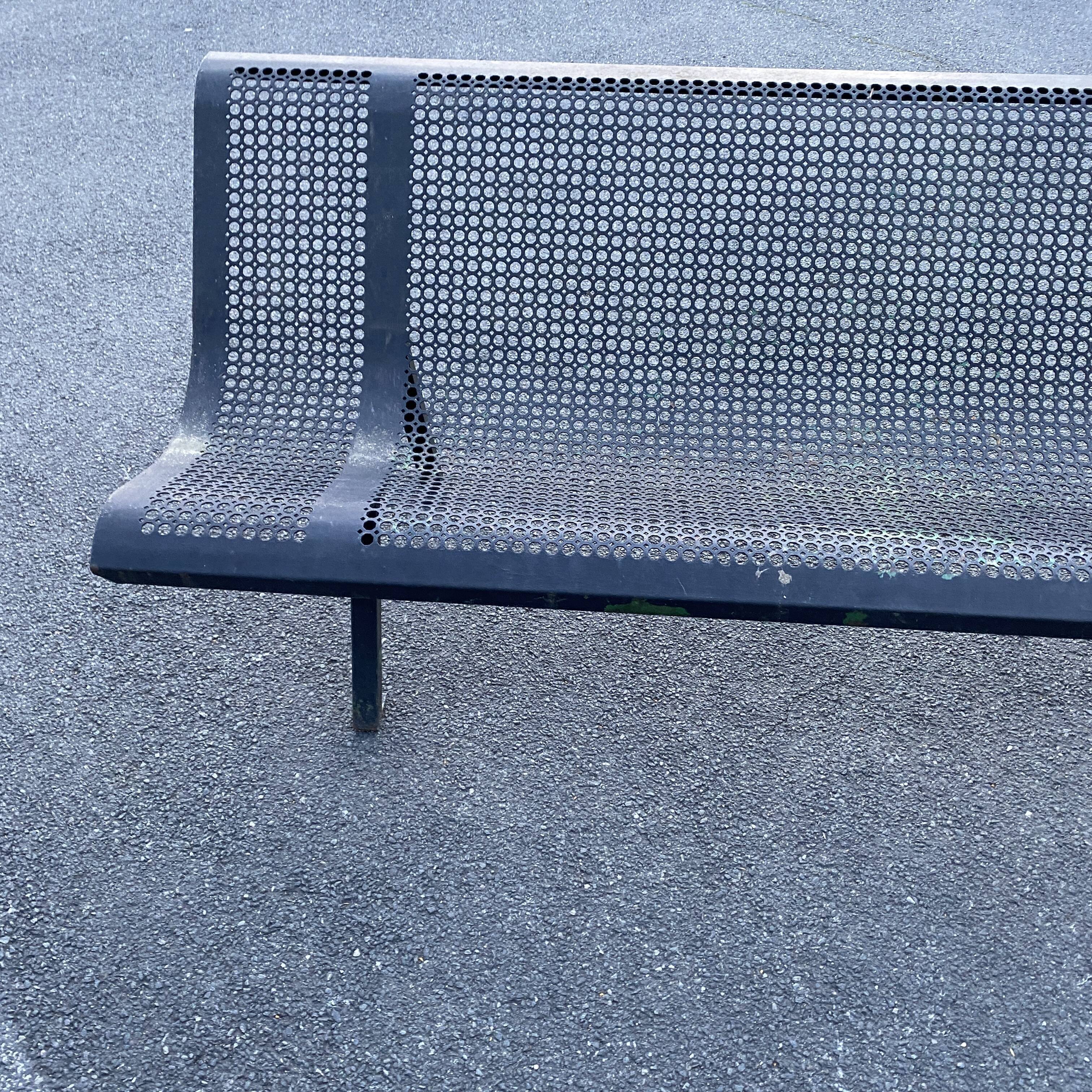 Public garden bench 1950