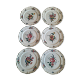 6 old plates Villeroy & Boch