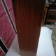 Small wall-mounted bathroom cabinet with vintage mirror doors